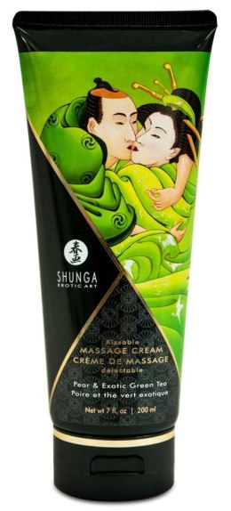 Smakowy krem do masażu Exotic Green Tea Shunga 200 ml Shunga
