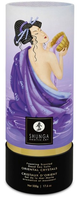 Sól do kąpieli Shunga Oriental Crystals owoce egzotyczne fioletowa Shunga