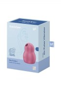 Stymulator łechtaczki z falami ciśnienia Satisfyer Pro To Go 1 czerwony Satisfyer