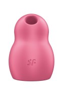 Stymulator łechtaczki z falami ciśnienia Satisfyer Pro To Go 1 czerwony Satisfyer