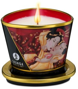 Świeca do masażu Shunga Romance truskawka szampan Shunga