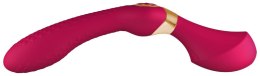 Wibrator Shunga ZOA malinowy silikonowy USB 27 cm Shunga