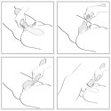 Wibrator Shunga ZOA malinowy silikonowy USB 27 cm Shunga