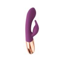 Wibrator króliczek punkt G silikonowy Fierce Euphoria fioletowy 20.5 cm Fierce Euphoria