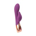 Wibrator króliczek punkt G silikonowy Fierce Euphoria fioletowy 20.5 cm Fierce Euphoria