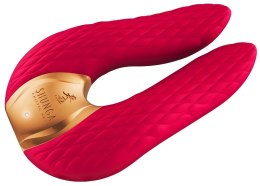 Wibrator podwójny Aiko Shunga malinowy USB Shunga