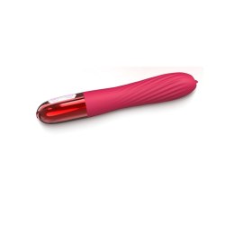 Wibrator silikonowy z ruchomym języczkiem ogrzewany B Series Fox USB B - Series Fox