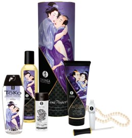 Zestaw Shunga Carnal Pleasures z naszyjnikiem z perły Shunga