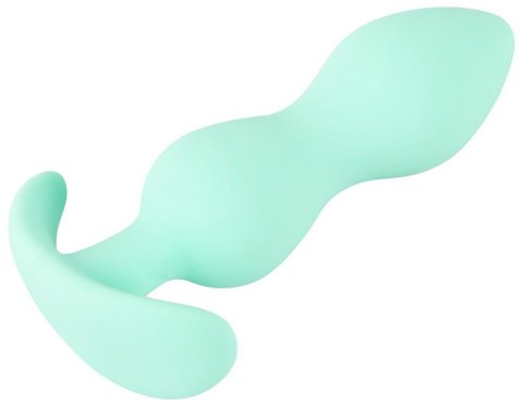 Korek analny mini silikonowy Cuties zielony 8 cm Cuties