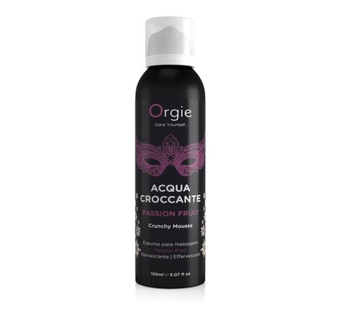 Mus do masażu chrupiący Orgie Acqua Croccante marakuja 150 ml Orgie