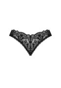 Stringi otwarte Donna Dream Obsessive czarne z koronką XS/S Obsessive