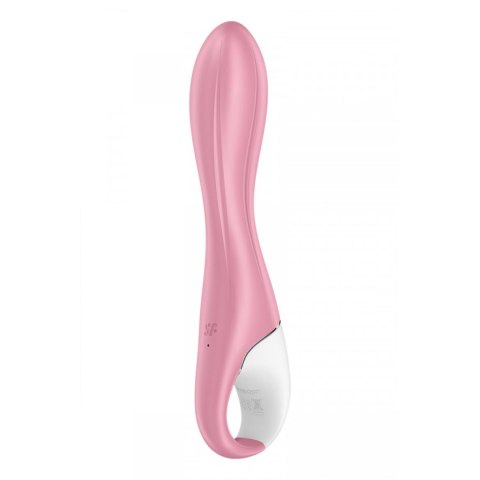 Wibrator nadmuchiwany Satisfyer Air Pump 2 jasnoczerwony USB 21 cm Satisfyer