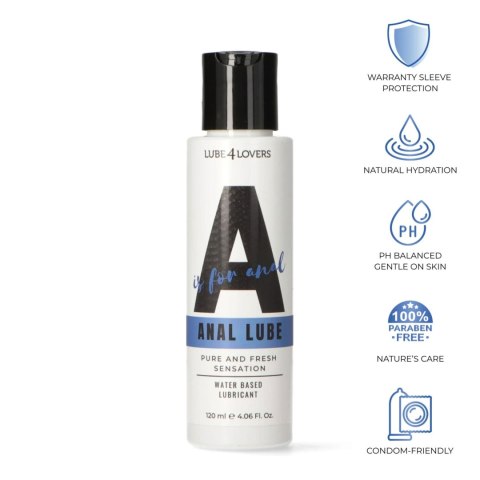 A is for Anal Lube - Anal Lubricant 120 ml