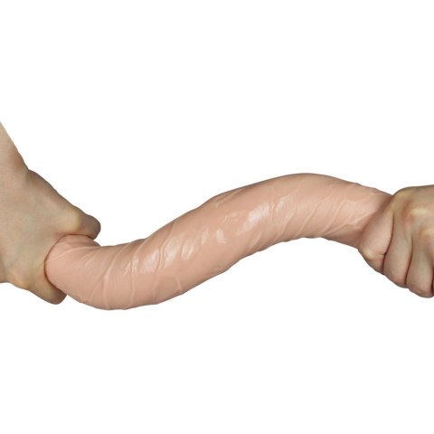 17" King Size Realistic Slim Ultra Double Dildo