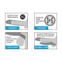 Add 1" Pleasure X Tender Vibrating Double Penis Sleeve