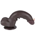 8.5'' Sliding Skin Dual Layer Dong Black