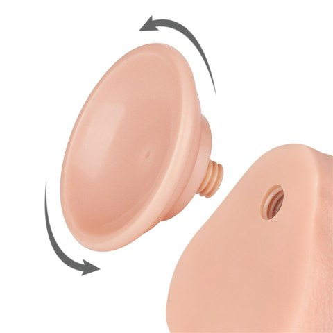 8.5'' Sliding Skin Dual Layer Dong Flesh