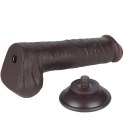 8'' Sliding Skin Dual Layer Dong Black