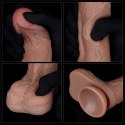 8.5'' Dual Layered Silicone Cock