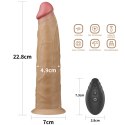 9.0'' Dual Layered Platinum Silicone Rotator