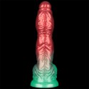 10'' Dual Density Silicone Inflatable Dildo