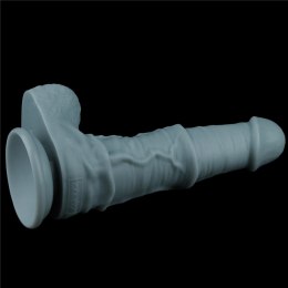 11'' Rechargeable Thrusting and Vibrating Silicone Dildo with Remote