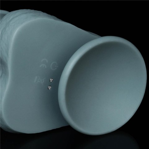 11'' Rechargeable Thrusting and Vibrating Silicone Dildo with Remote