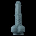 11'' Rechargeable Thrusting and Vibrating Silicone Dildo with Remote