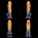 8'' Dual Density Silicone Inflatable Dildo