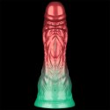 8'' Dual Density Silicone Inflatable Dildo