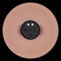 9" Vibrating Sliding Skin Pro II Dual Layer Silicone Dong