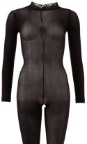 Bodystocking transparentny otwarty kroczem NO:XQSE XL-XXL NO:XQSE