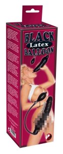 Dildo lateksowe pompowane You2Toys czarne 23 cm You2Toys
