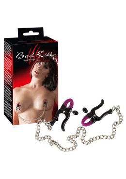 Klipsy na sutki Bad Kitty silikonowe purpurowe 37 cm Bad Kitty