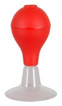 Pompka ssąca na sutki You2Toys czerwono przezroczysta 5 5 cm You2Toys