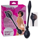 Pompowany korek analny You2Toys silikonowy czarny 30 cm You2Toys