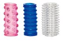 Silikonowe nakładki przelotowe Tokio You2Toys zestaw 3 4,5 cm You2Toys