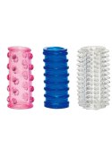 Silikonowe nakładki przelotowe Tokio You2Toys zestaw 3 4,5 cm You2Toys