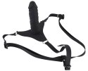 Strap on silikonowy You2Toys czarny 17 cm You2Toys
