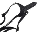 Strap on silikonowy You2Toys czarny 17 cm You2Toys