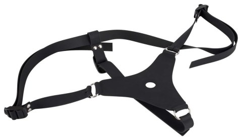Strap on silikonowy You2Toys czarny 17 cm You2Toys