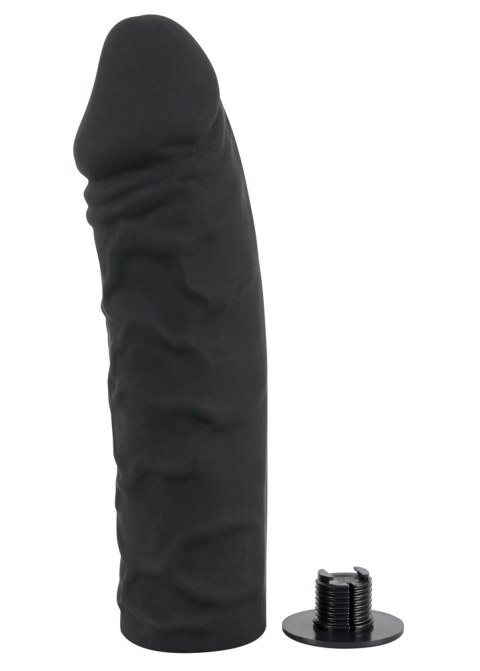 Strap on silikonowy You2Toys czarny 17 cm You2Toys