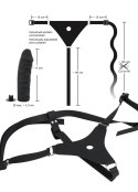 Strap on silikonowy You2Toys czarny 17 cm You2Toys