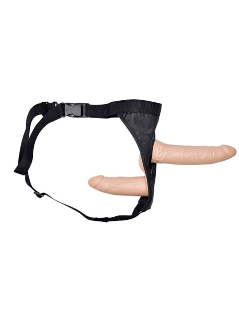 Strapon z podwójnym dildo You2Toys 19 cm TPR You2Toys