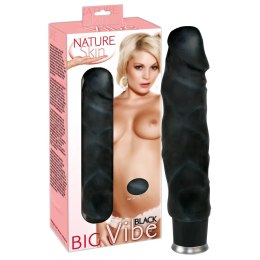 Wibrator realistyczny Nature Skin Big Vibe czarny 23 cm Nature Skin