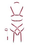 Body bondage Bad Kitty ciemnoczerwone L/XL Bad Kitty