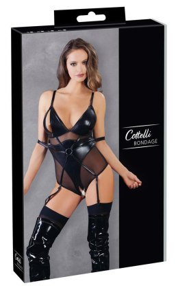 Body bondage Cottelli BONDAGE czarne z ringiem Cottelli BONDAGE