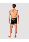 Bokserki erotyczne Obsessive M102 z wycięciami czarne S/M/L Obsessive