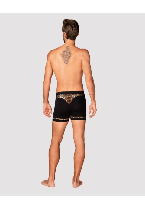 Bokserki erotyczne Obsessive M102 z wycięciami czarne S/M/L Obsessive