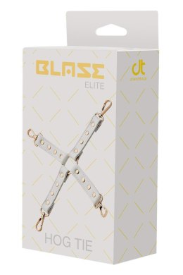 Hogtie Blaze Elite biały ze sztucznej skóry Dream Toys